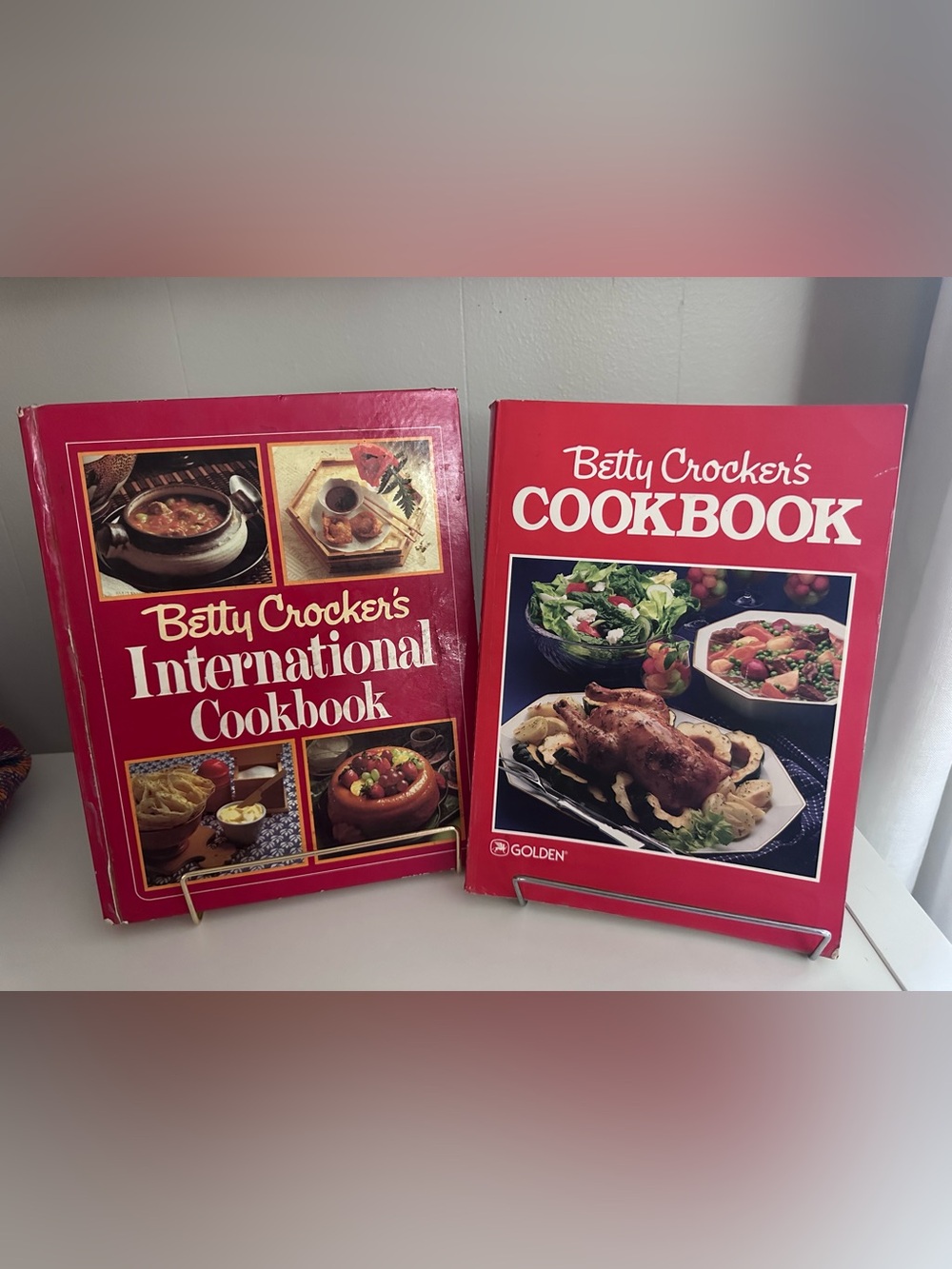 PAIR Vintage Betty Crocker Cookbooks - Hardcover First Printing